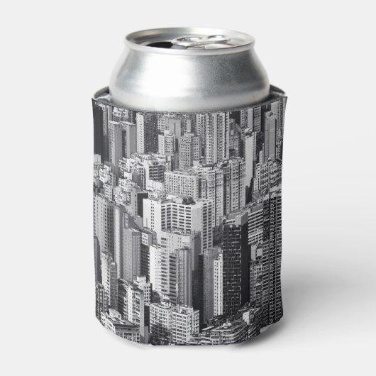 Stadsgezicht Hongkong: Urban Scene 2015 Blikjeskoeler (Blikje Voorkant)