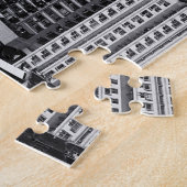 Stadsgezicht Hongkong: Urban Scene 2015 Legpuzzel (Zijkant)