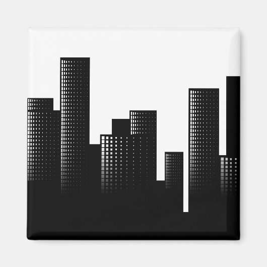 stadsgezicht magneet (Voorkant)