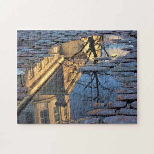 Stadsgezicht Montreal. Legpuzzel (Horizontaal)