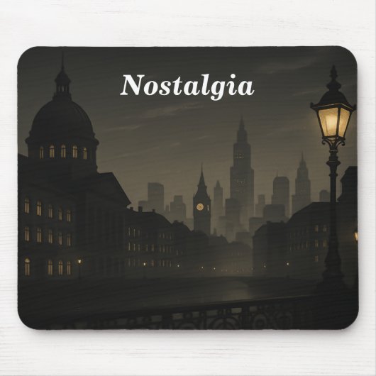 stadsgezicht Mousepad Muismat (Voorkant)
