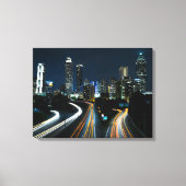 Stadsgezicht opgerekt canvasprint canvas afdruk (Voorkant)
