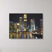 Stadsgezicht opgerekt canvasprint canvas afdruk (Voorkant)
