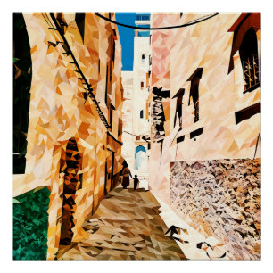 stadsgezicht perfect poster