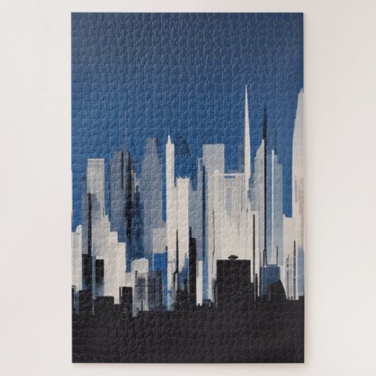 Stadsgezicht Puzzel (Verticaal)