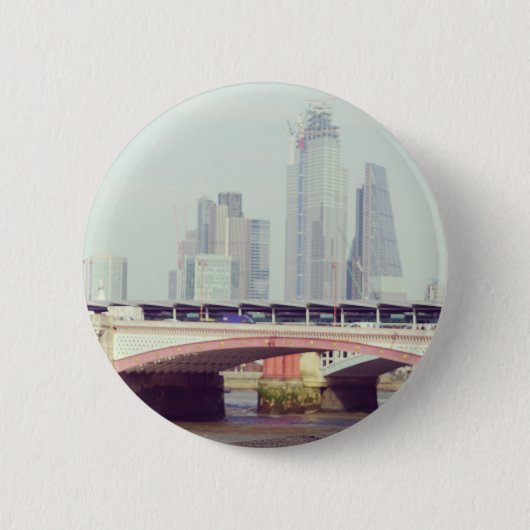 Stadsgezicht Ronde Button 5,7 Cm (Voorkant)