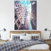 Stadsgezicht San Francisco Skyline Canvas Afdruk (Insitu (Slaapkamer))