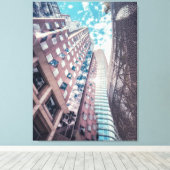 Stadsgezicht San Francisco Skyline Canvas Afdruk (Insitu (Houten vloer))