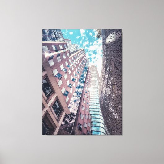 Stadsgezicht San Francisco Skyline Canvas Afdruk (Voorkant)