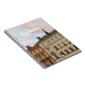 Stadsgezicht Stockholm Södermalm Notitieboek (Rechterzijde)