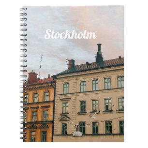 Stadsgezicht Stockholm Södermalm Notitieboek