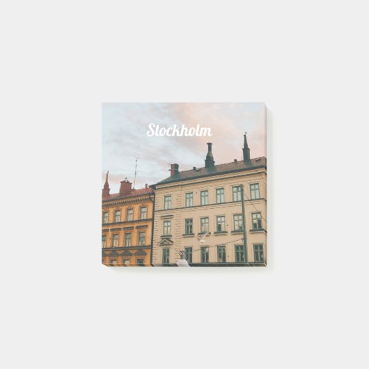Stadsgezicht Stockholm Södermalm Post-it® Notes (Voorkant)