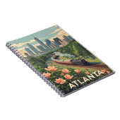 stadsgezicht van Atlanta Notitieboek (Rechterzijde)