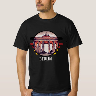 Stadsgezicht van Berlijn in Duitsland T-shirt