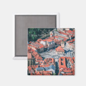 Stadsgezicht van Brasov, Roemenië foto Magneet (Voorkant / Achterkant)