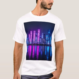 stadsgezicht van de equalizer t-shirt
