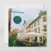 stadsgezicht van Ljubljana (Voorkant)