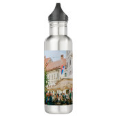 stadsgezicht van Ljubljana Waterfles (Links)