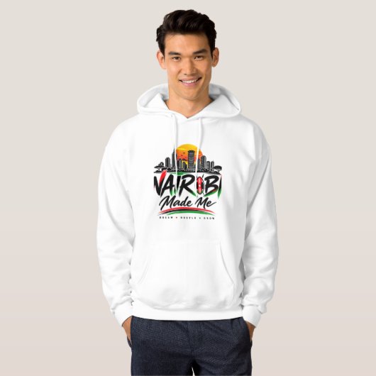 stadsglans hoodie (Voorkant volledig)