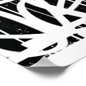 Stadsgraffiti kunstwerk, Cool Drip Street Art Poster (Hoek)