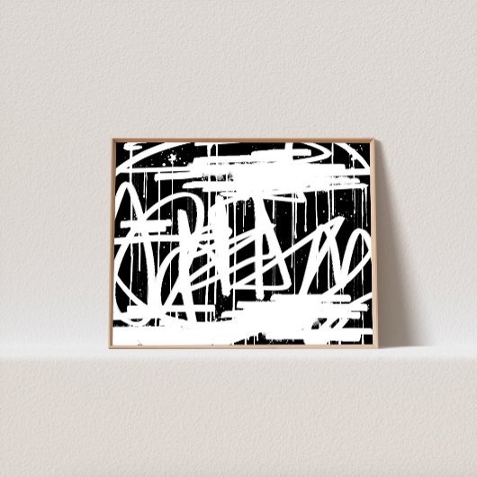 Stadsgraffiti kunstwerk, Cool Drip Street Art Poster