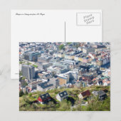 stadsgrens - bergen van boven Briefkaart (Voorkant / Achterkant)