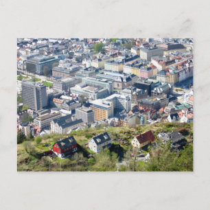 stadsgrens - bergen van boven Briefkaart