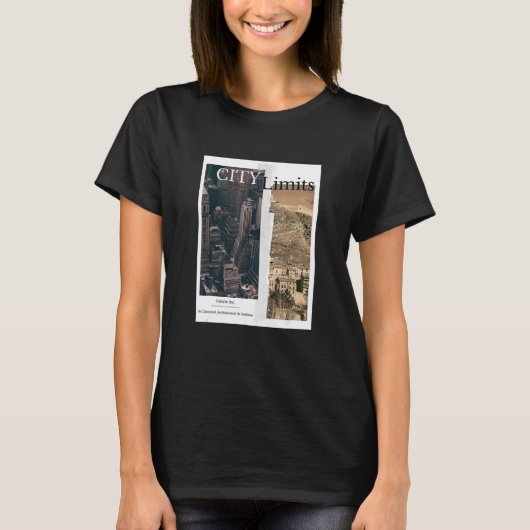 Stadsgrenzen II T-shirt (Voorkant)