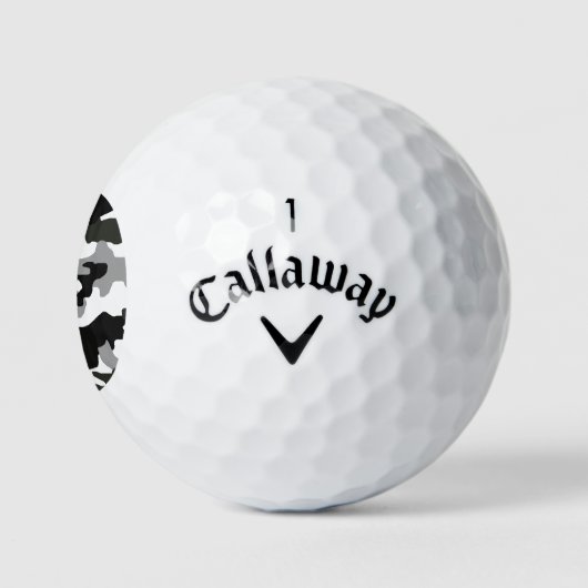 Stadsgrijze camouflage nr. 15 golfballen (Logo)