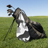 Stadsgrijze camouflage nr. 15 golfhanddoek (Groen)