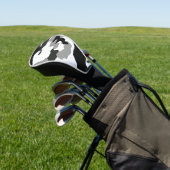 Stadsgrijze camouflage nr. 15 golfheadcover (Insitu)