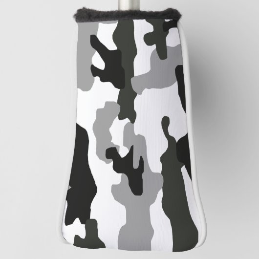 Stadsgrijze camouflage nr. 15 golfheadcover (Draai 90)