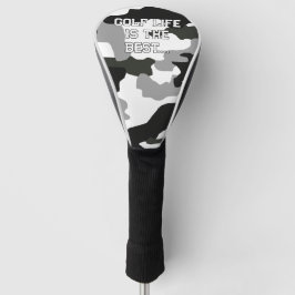 Stadsgrijze camouflage nr. 15 golfheadcover