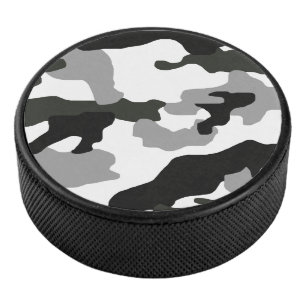 Stadsgrijze camouflage nr. 15 hockey puck