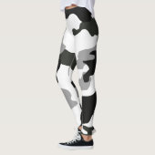 Stadsgrijze camouflage nr. 15 leggings (Links)