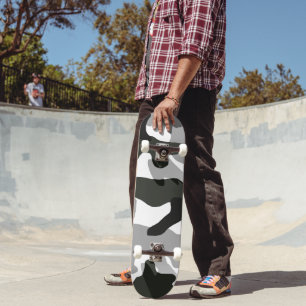 Stadsgrijze camouflage nr. 15 persoonlijk skateboard