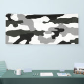 Stadsgrijze camouflage nr. 15 spandoek (Beurs)
