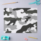 Stadsgrijze camouflage nr. 15 tissuepapier (Craft)