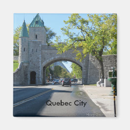 Stadsingang Quebec City Magneet