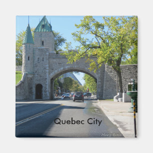 Stadsingang Quebec City Magneet
