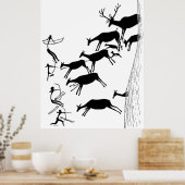 Stadsjacht in Valltoria Poster (Keuken)