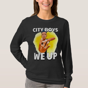 Stadsjongens Zomer We Zijn Op Vier Vingers Omhoog T-shirt