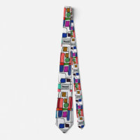 "Stadskaart" Abstract ontwerp-Stropdas