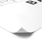 Stadskaart Baltimore Poster (Hoek)