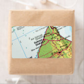 Stadskaart Dubai Etiket (Insitu)