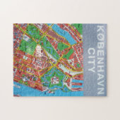 stadskaart københavn legpuzzel (Horizontaal)