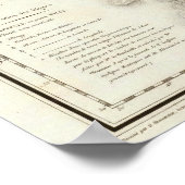 Stadskaart Mexico Poster (Hoek)