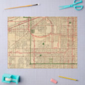 Stadskaart Serie Ontwerp 1 Tissuepapier (Craft)