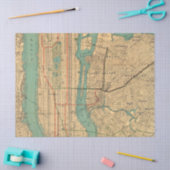 Stadskaart Serie Ontwerp 5 Tissuepapier (Craft)