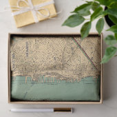 Stadskaart Serie Ontwerp 5 Tissuepapier (Geschenk)